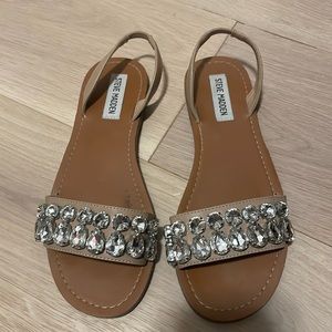 Steve Madden Rhinestone Sandals size 7